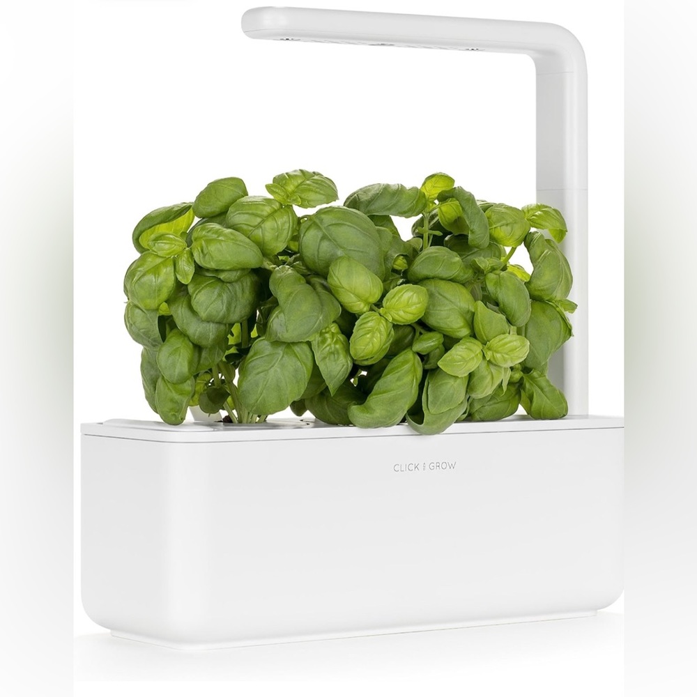 Click & Grow Indoor Herb Garden Kit with Grow Light